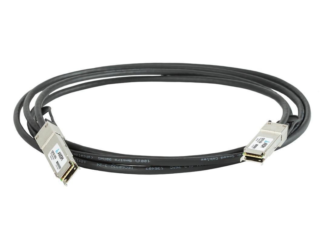 Cable DAC pasivo Axiom 100Gbase-Cr4 Qsfp28 compatible con Cisco de 5 m