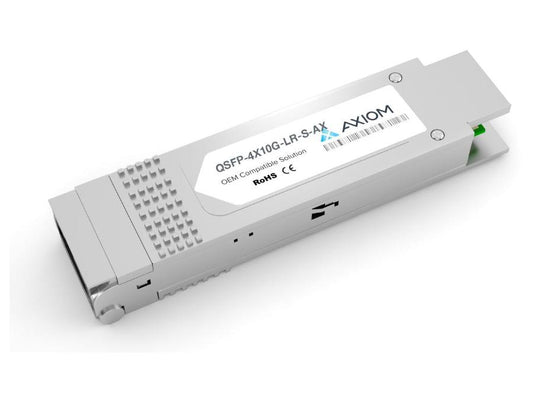 Transceptor Axiom 40Gbase-Lr4 Qsfp+ para Cisco - Qsfp-4X10G-Lr-S