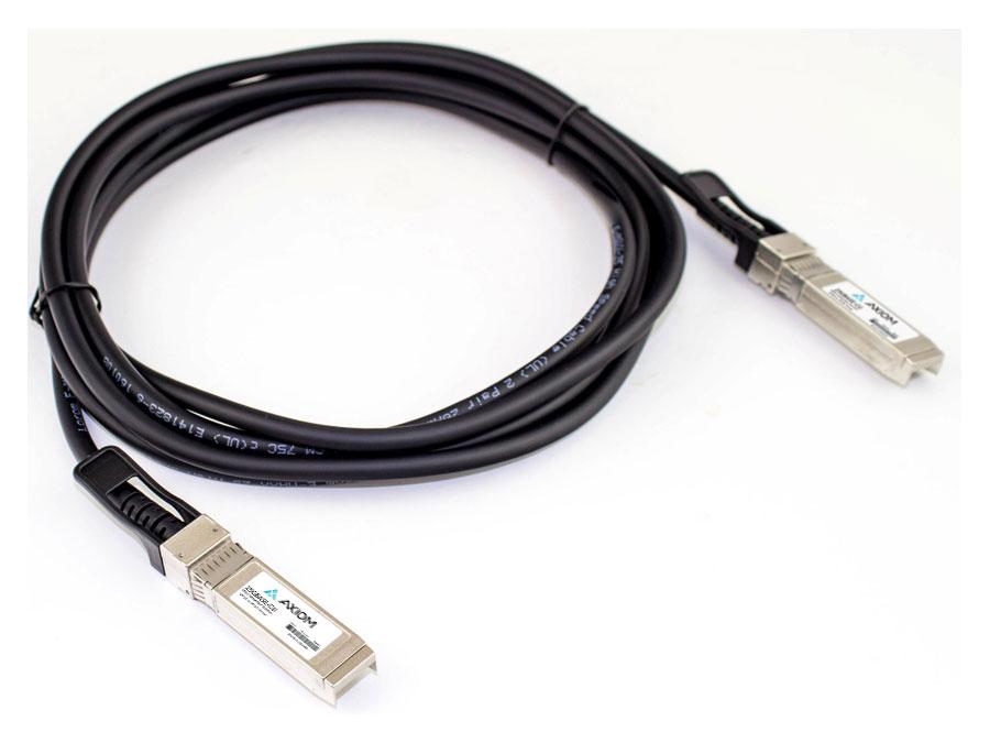 Cable Twinax DAC pasivo Axiom 25Gbase-Cu SFP28, compatible con Arista, 1 m