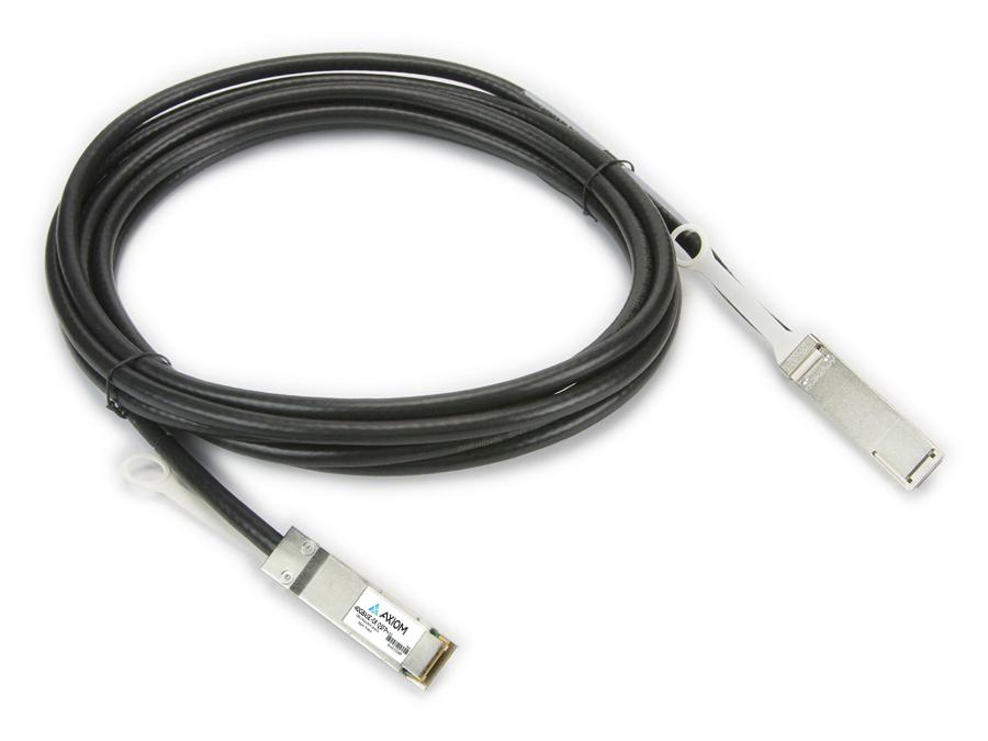 Axiom 40Gbase-Cr4 Qsfp+ Passive Dac Cable Meraki Compatible 5M