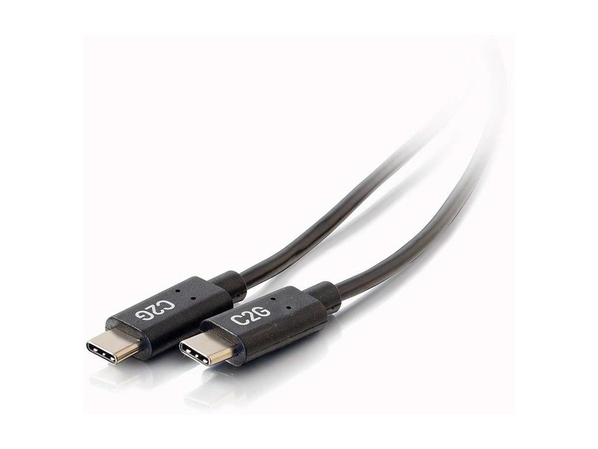C2G 6Ft Usb C Cable - Usb 2.0 3A - M/M - Usb-C Cable - 24 Pin Usb-