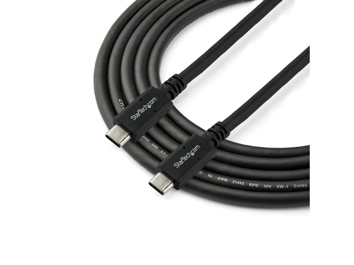 Startech.Com Usb C To Usb C Cable - 6 Ft / 1.8M - 5A Pd - Usb-If C
