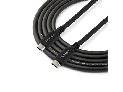 Startech.Com Usb C To Usb C Cable - 6 Ft / 1.8M - 5A Pd - Usb-If C