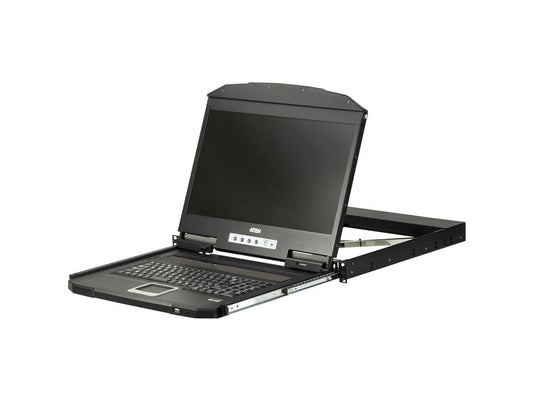 Consola ultracorta de 19 pulgadas con HDMI/USB