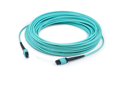 Câble de raccordement fibre optique MPO M/F Om4 Aqua 2,5 M