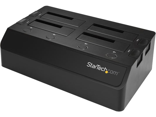 Estación de acoplamiento para disco duro Startech.Com de 4 bahías USB 3.1 a SATA, 10 GB