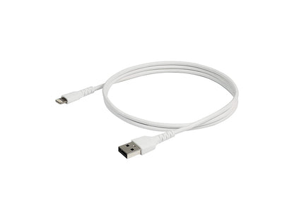 Câble USB-A vers Lightning Startech.Com durable, blanc, 1 m