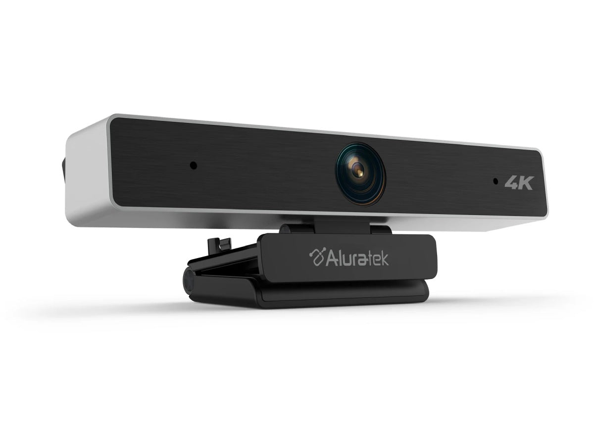 Aluratek 4K Hd Usb Type-C Webcam Stereo Mics