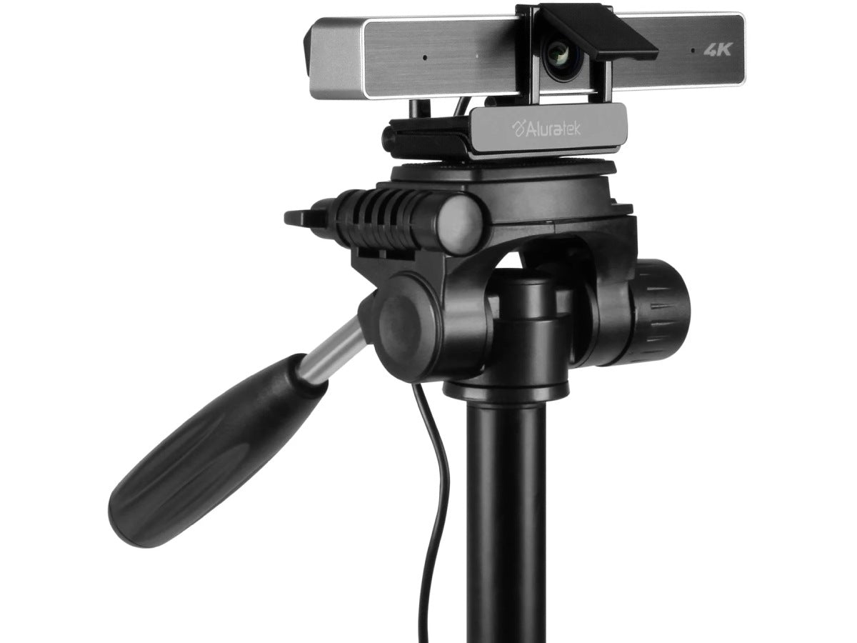Aluratek 4K Hd Usb Type-C Webcam Stereo Mics