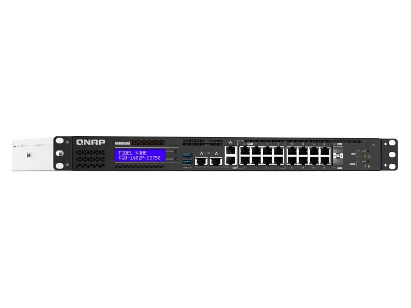 Qnap Qgd-1602P-C3758: 8 2.5Gbe Poe Ports(4 Port Ieee 803.3Bt Poe +