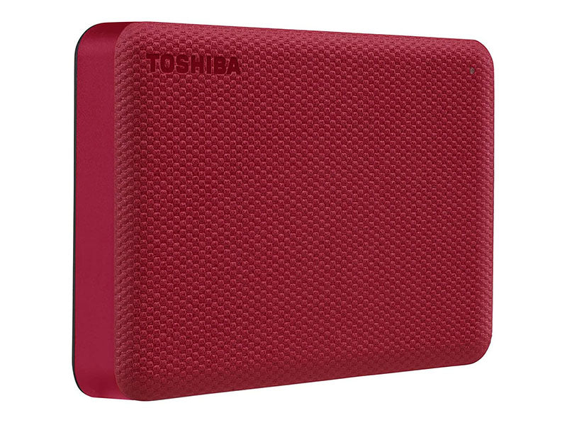 Toshiba Canvio Advance Prtbl Ext Hd/Red/4T