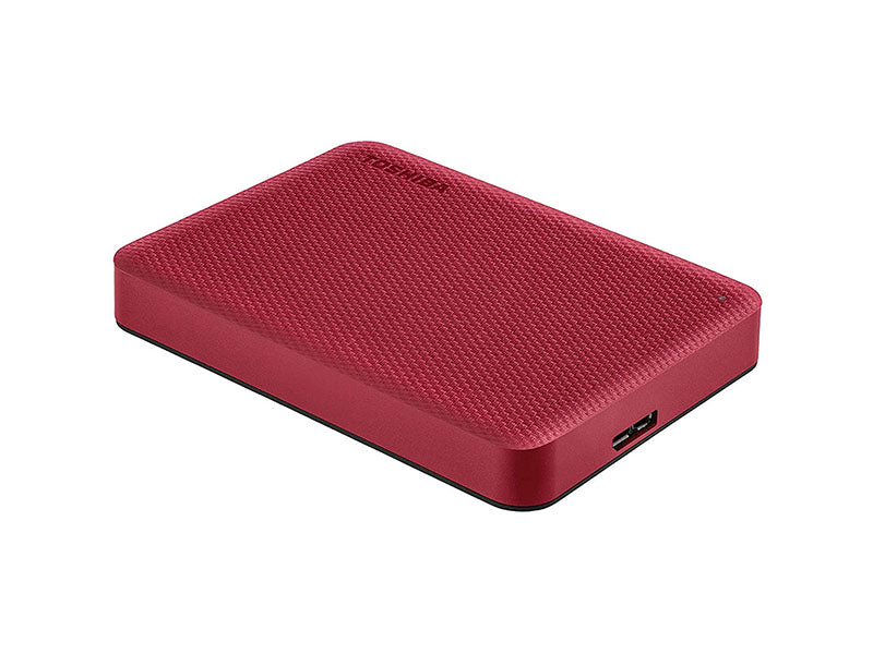 Toshiba Canvio Advance Prtbl Ext Hd/Red/4T