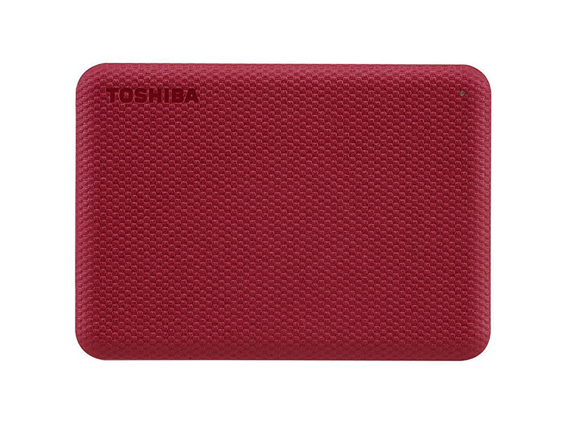 Toshiba Canvio Advance Prtbl Ext Hd/Red/4T