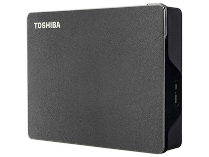 Toshiba Canvio Gaming Prtbl Ext Hd / Noir / 4 To