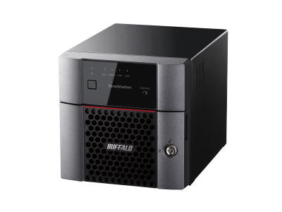 Buffalo Terastation 3220Dn 4 TB, 2 bahías NAS (2 x 2 TB), disco duro NAS incluido