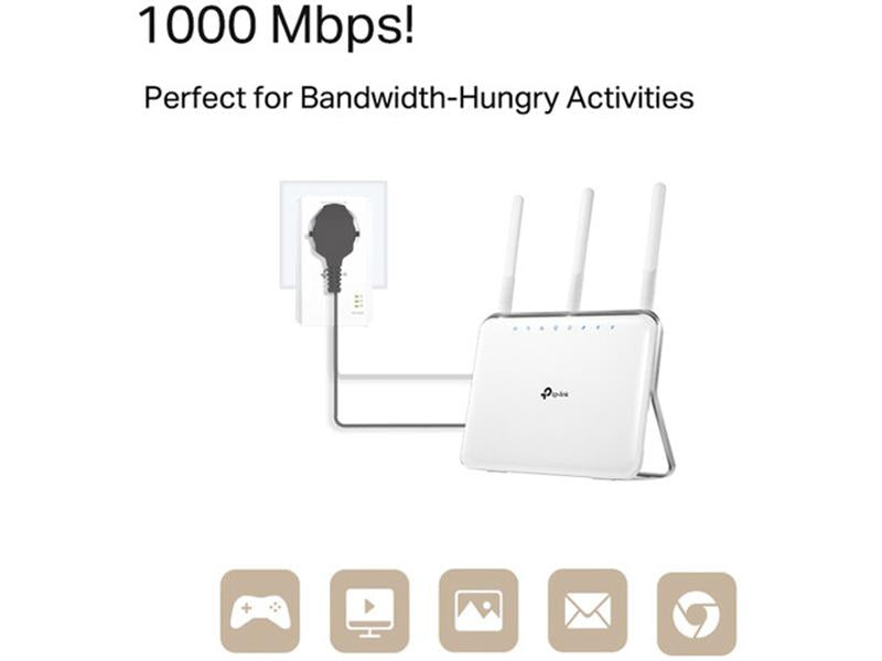 Tp-Link Av1000 Gigabit Passthrough Powerline