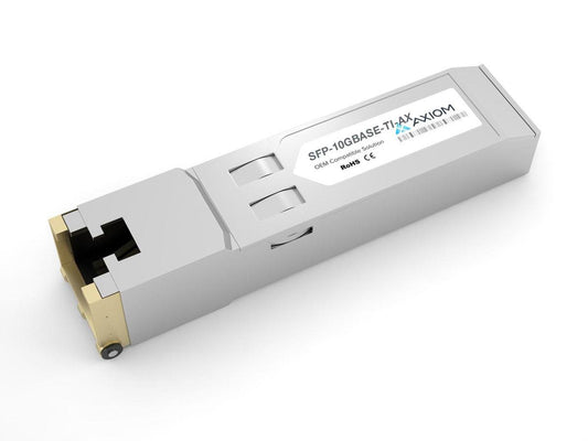 Transceptor SFP+ industrial de temperatura Axiom 10Gbase-T - SFP-10Gbase-Ti-Ax