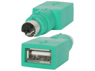 Adaptador de repuesto de ratón USB a PS/2 de Startech.com - H/M - USB Mou
