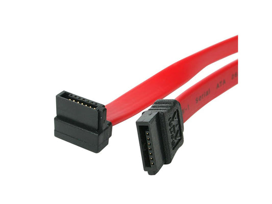 Cable SATA de 36 pulgadas a SATA en ángulo recto