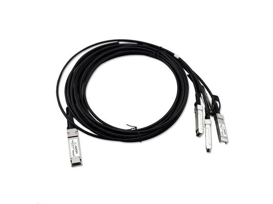 Convertisseur DAC passif Axiom 100Gbase-Cr4 QSFP28 vers 4 SFP28, compatible Cisco, 5 M