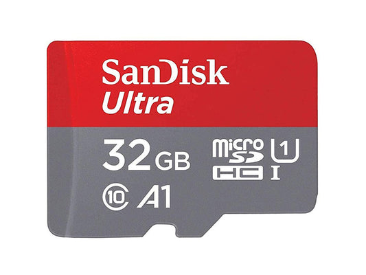 Tarjeta SanDisk Ultra MicroSDHC UHS-1 de 32 GB con adaptador