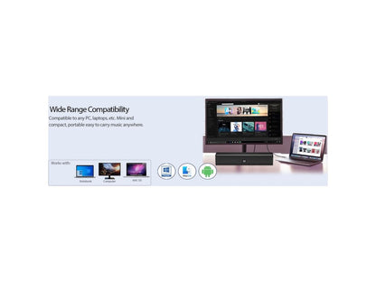 5W 2 Usb Sound Bar Speaker