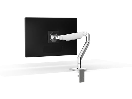 Humanscale M2.1 - Single Mtr, Clamp Mt (Wht)
