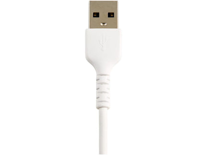 Cable USB-A a Lightning blanco duradero de Startech.com de 15 cm (6 pulgadas)