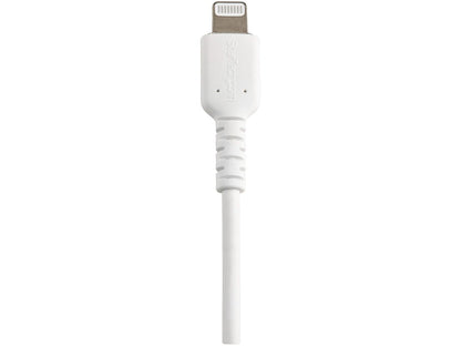 Cable USB-A a Lightning blanco duradero de Startech.com de 15 cm (6 pulgadas)
