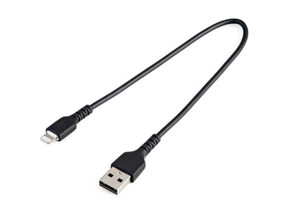 Startech.Com 12 In(30Cm) Durable Black Usb-A To Lightning Cable, H