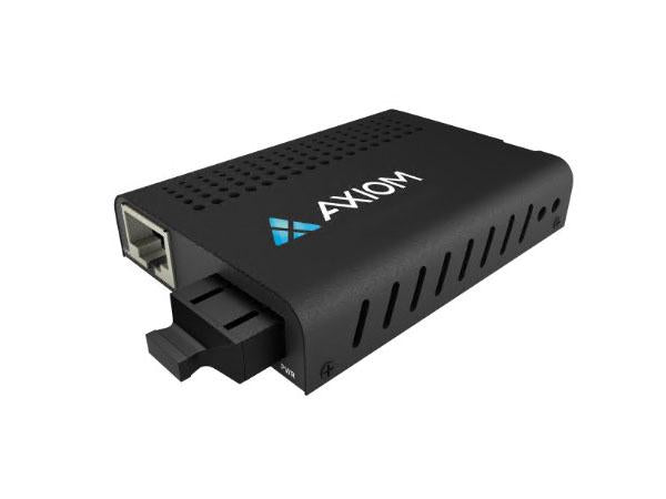 Convertidor de medios Axiom Mini de 1 GB RJ45 a 1000Base-SX: MMF, SC, 550
