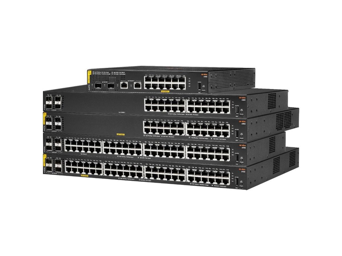 Commutateur Aruba 6100 24G 4Sfp+
