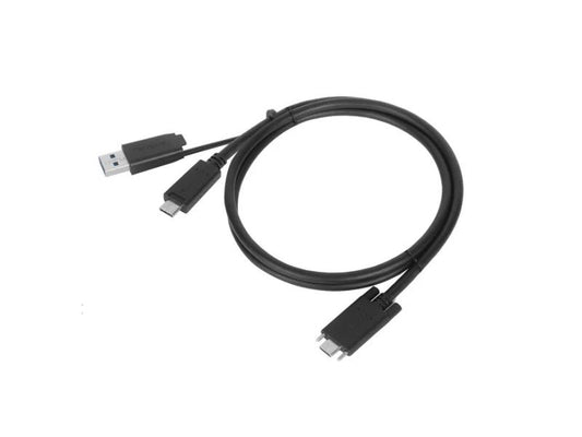 Cable USB-C (M) a USB-C (M) Targus con conexión USB-A (M) de 1 m