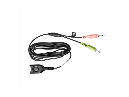 Cable estándar inferior Epos Cedpc 1 (edición a conector dual de 3,5 mm)