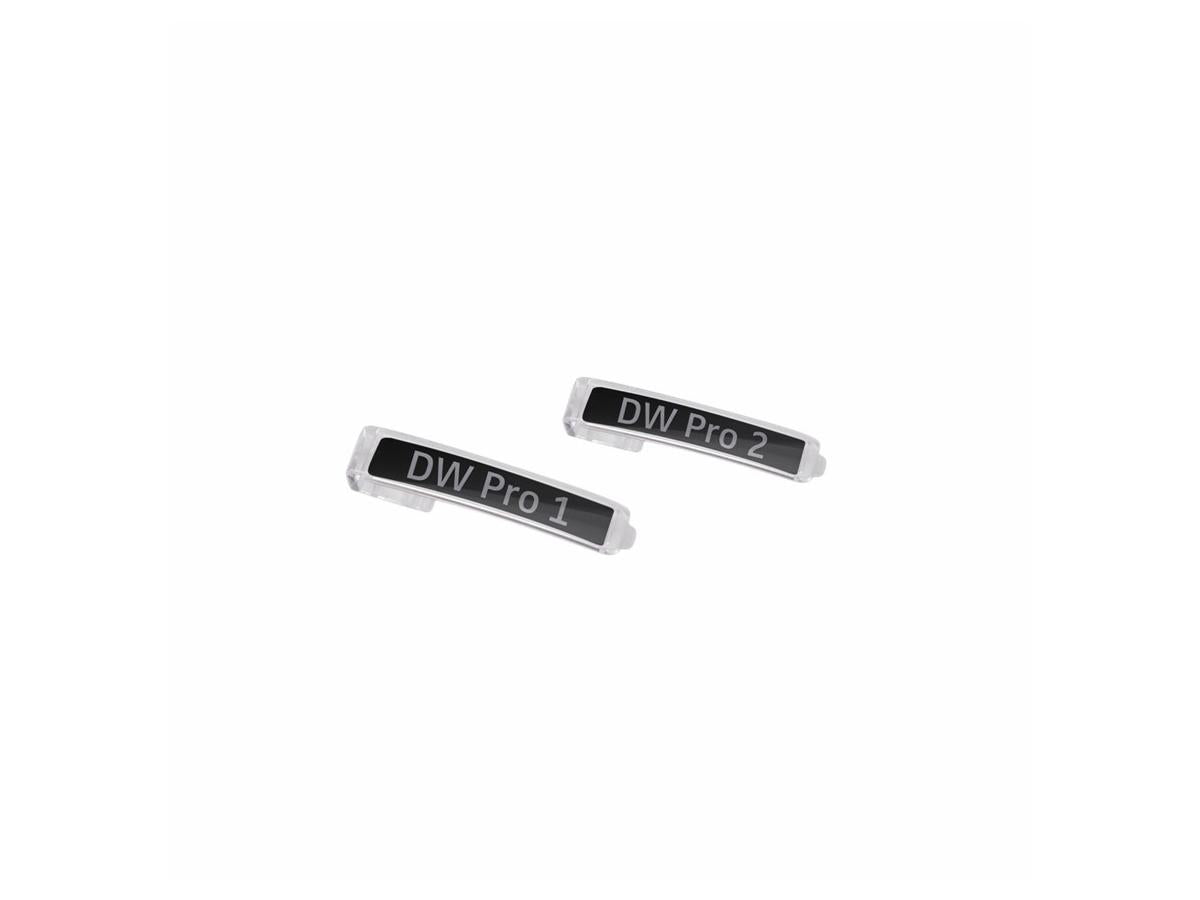 Juego de placas de identificación Epos Dw 20 30 Accesorios para juego de placas de identificación de repuesto