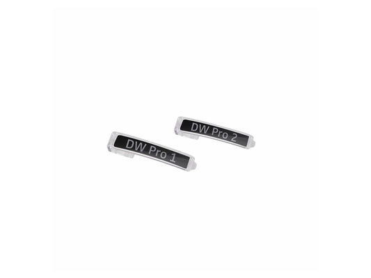 Juego de placas de identificación Epos Dw 20 30 Accesorios para juego de placas de identificación de repuesto