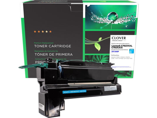 Clover Imaging Remanufactured High Yield Cyan Toner Cartridge For