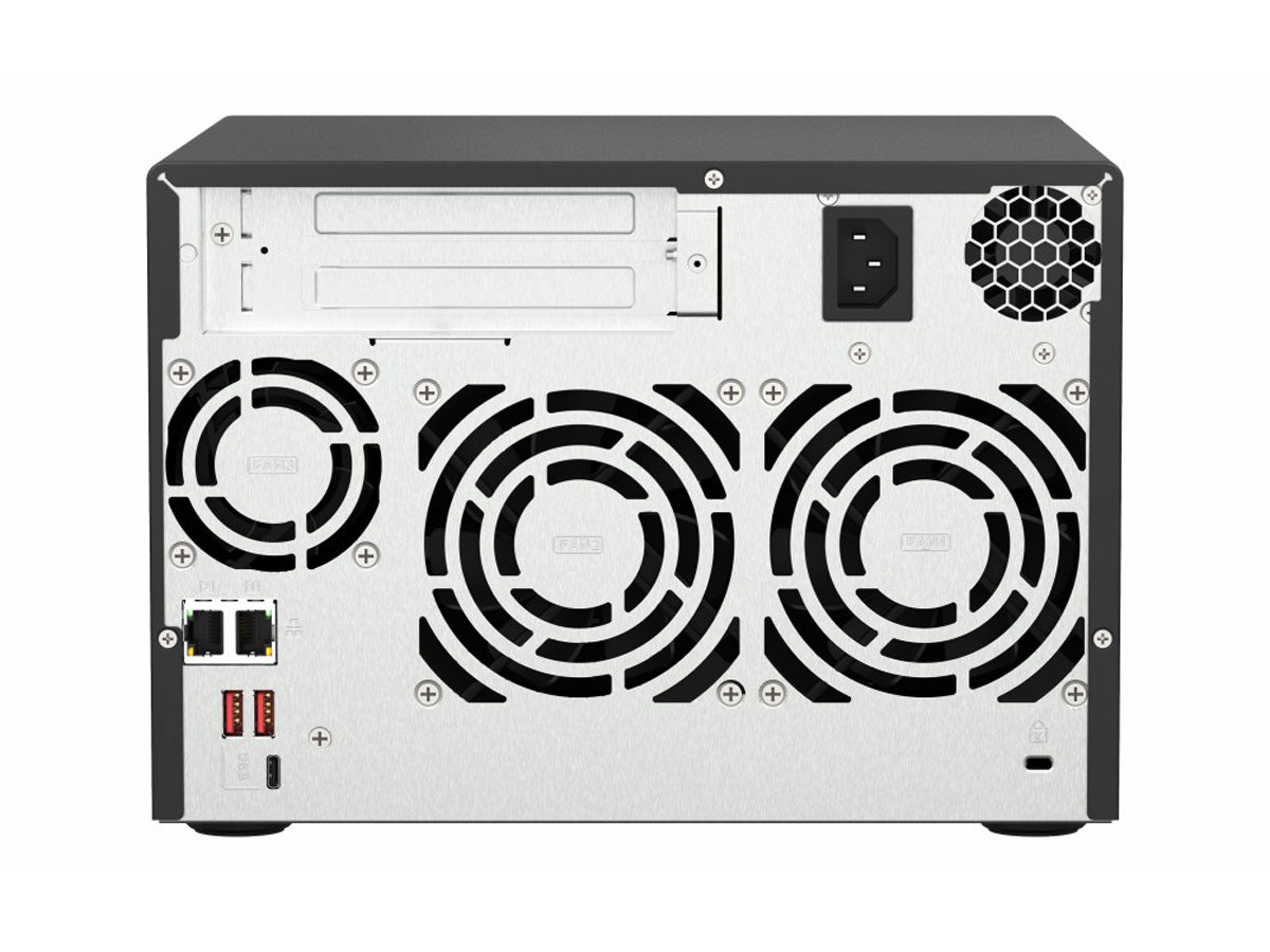 Escritorio QNAP de 6 bahías NAS/ISCSI IP-San, AMD Ryzen serie V1000 V1500B