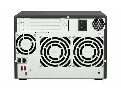 Escritorio QNAP de 6 bahías NAS/ISCSI IP-San, AMD Ryzen serie V1000 V1500B