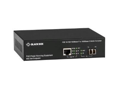 Black Box Corp 10/100/1000Bt Poe Media Converter Mmlc