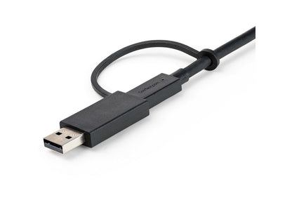 Cable USB-C Startech.Com de 1 m (3 pies) con adaptador USB-A, híbrido