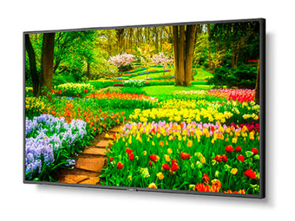 Pantalla profesional Sharp Nec de 49 pulgadas, 4K UHD, 24/7, 500 nits, horizontal