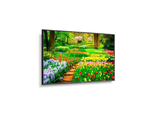 Écran professionnel Sharp Nec 49 pouces, 4K UHD, 24h/24, 7j/7, 500 nits, paysage