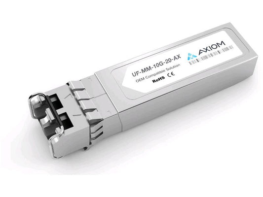 Axiom 10Gbase-Sr Sfp+ Transceiver (20-Pack) For U Fiber - Uf-Mm-10G-20