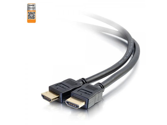 Câble HDMI 4K C2G 20 pieds avec Ethernet - Certifié Premium - Haute vitesse