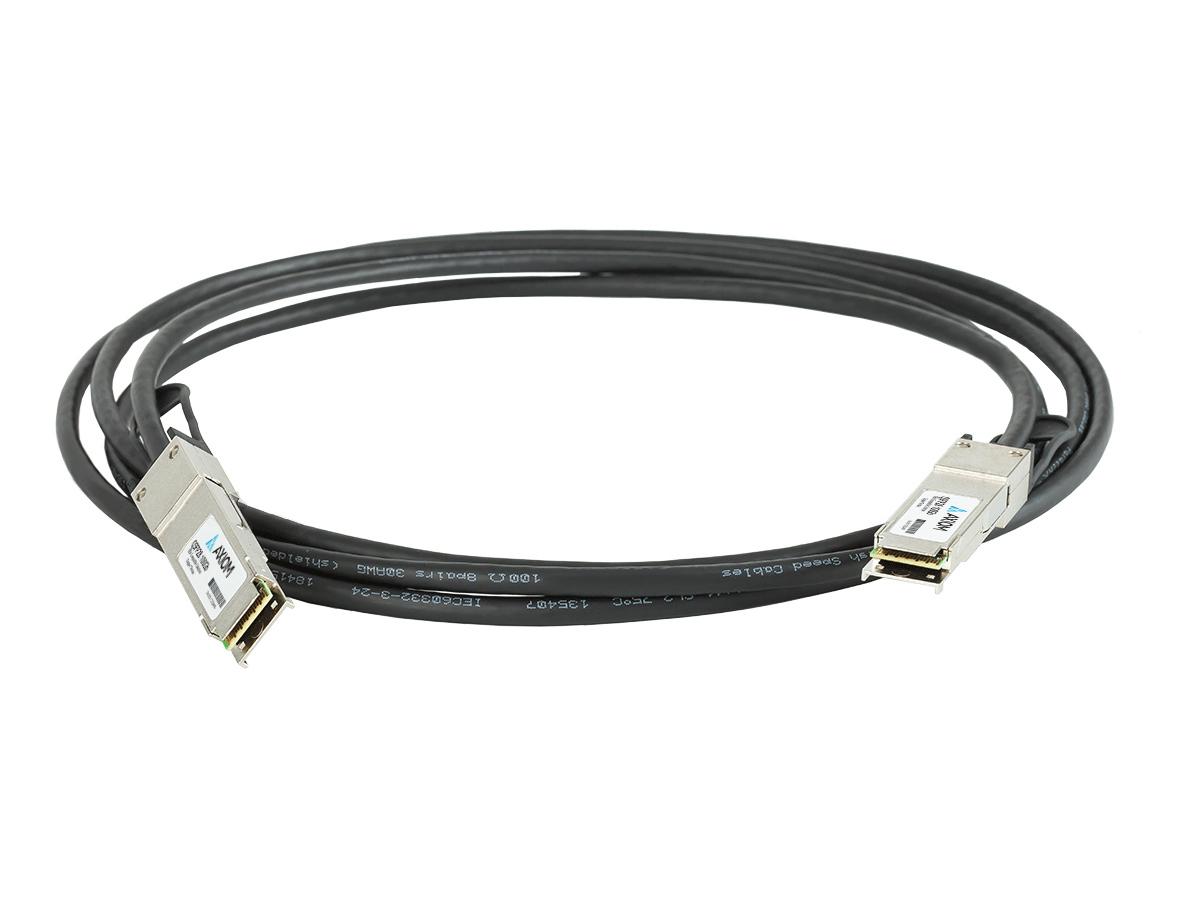 Cable DAC pasivo Axiom 100Gbase-Cr4 Qsfp28, compatible con Arista, 3 m