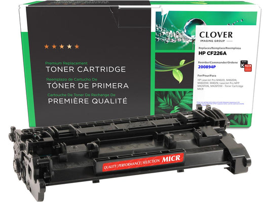 Clover Imaging Remanufactured Micr Toner Cartridge Alternative For