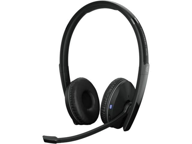 Auriculares estéreo Bluetooth Epos Adapt 260 con adaptador