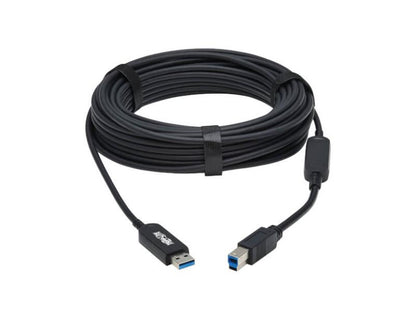 Puerto de operación activo de fibra óptica con clasificación plenum USB 3.2 Gen 1 de Eaton Tripp Lite