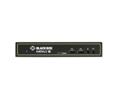 Black Box Corp Emerald PE PoE HD DVI Single HeadVUSB AudioRx